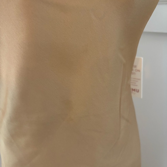 Show Me Your Mumu Satin Cowl Neck Slip Maxi Dress – Champagne - Picture 2 of 4